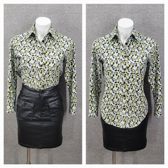 MARNI WOMENS BUTTON DOWN SHIRT, SIZE 38 - Picture 1 of 8